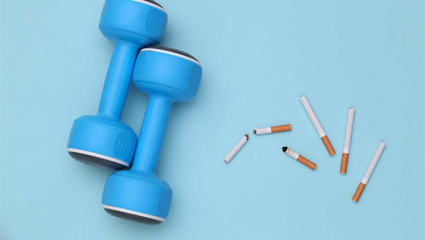 ورزش پس از ترک سیگار
