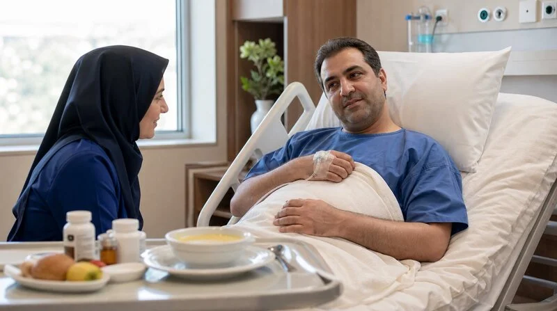 مراقبتهای بعد از جراحی رفلاکس معده با لاپاراسکوپی