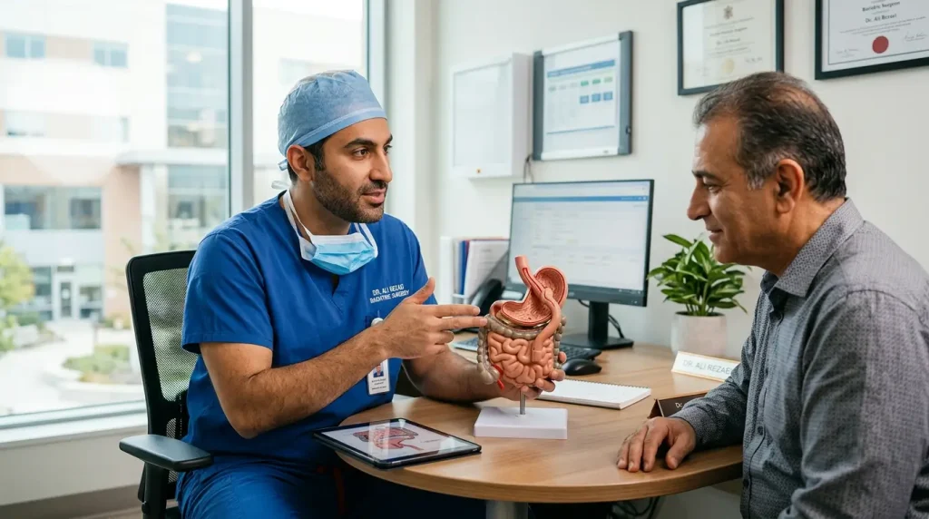 مشاوره جراحی چاقی و اسلیو معده بهعنوان جایگزین قرص لاغری