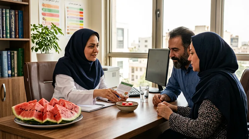 احتیاط در مصرف زیاد هندوانه و بهترین زمان خوردن هندوانه برای لاغری