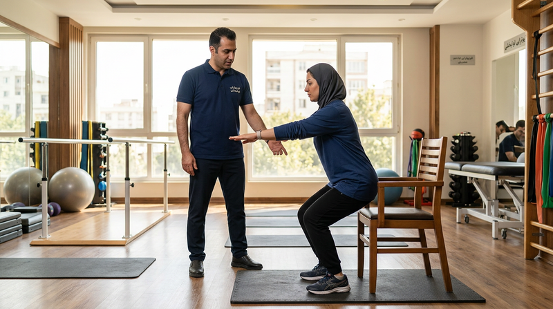 یادگیری اسکات با نظارت مربی برای افزایش حجم ران